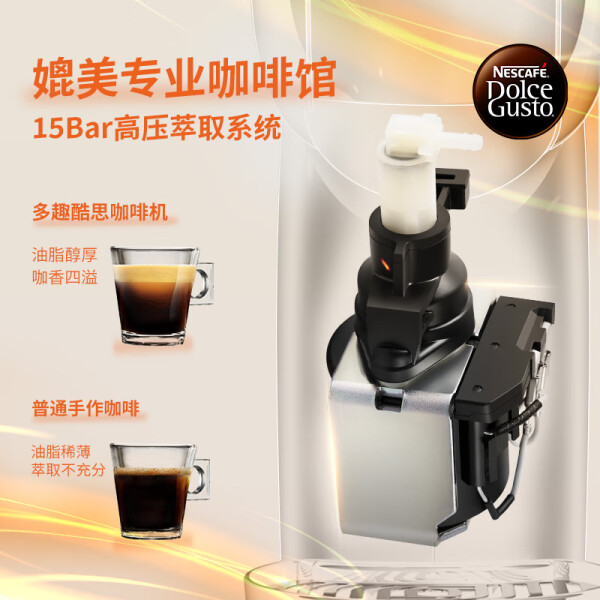 多趣酷思小精灵Plus胶囊咖啡机怎么样评测:专业预浸泡四档温控
